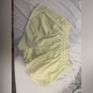 Like new yellow Lulu shorts!